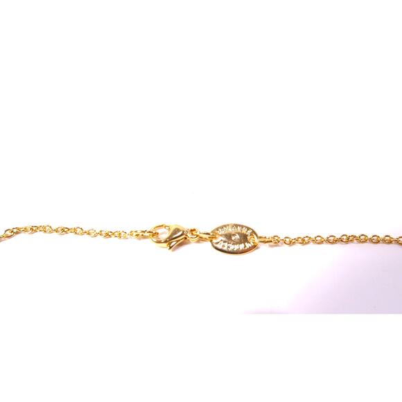 Roxanne Assoulin Gold and Pink Pendant Necklace - Picture 4 of 7